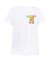 Moschino Teddy Bear Motif T-shirt In White