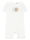 Moschino Teddy Bear Rompers In White
