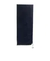 Moschino Teddy Bear Scarf In Black