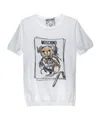 Moschino Teddy Bear Short-sleeved T-shirt In White