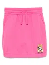 Moschino Teddy Bear Skirt In 粉色