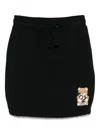 Moschino Teddy Bear Skirt In Black