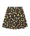 Moschino Teddy Bear-print Skirt In Black