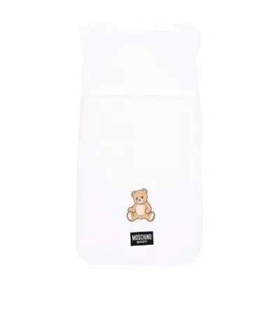 Moschino Teddy Bear Sleep Bag In White