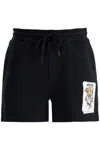 Moschino Sweatshirt Shorts In Black