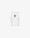 Moschino Teddy-print Tank Top In White