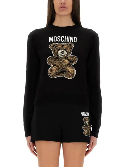 MOSCHINO MOSCHINO TEDDY BEAR SWEATER