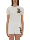 Moschino Teddy Bear Sweater In White