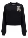 Moschino Teddy Bear Crewneck In Black