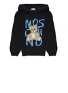 Moschino Kids' Teddy Bear Sweatshirt In Black