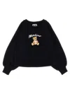 Moschino Teddy Bear-print Sweater In Black