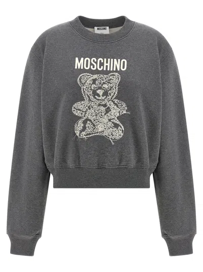 MOSCHINO MOSCHINO TEDDY BEAR SWEATSHIRT