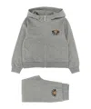 Moschino ' Teddy Bear' Sweatshirt  Joggers Set In Gray