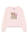 Moschino Teddy Bear Sweatshirt In Pink
