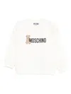 Moschino Teddy Bear Sweatshirt In White