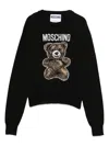 Moschino Teddy Bear T-shirt In Black