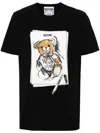 Moschino Teddy Bear T-shirt In Black
