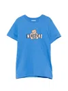 Moschino Teddy Bear T-shirt In Blue
