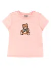 Moschino Teddy Bear T-shirt In Pink
