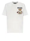 Moschino White Tailor Teddy Bear T-shirt In White