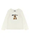 Moschino Teddy-bear Heart T-shirt In White