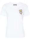 Moschino Teddy Bear Cotton T-shirt In White