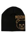 Moschino Beanie Mit Teddy In Schwarz