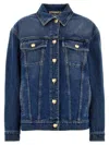 Moschino 'teddy' Jacket With Buttoned Cuffs And Pockets