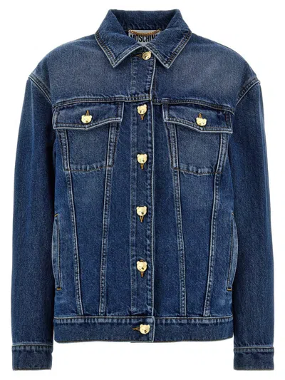MOSCHINO MOSCHINO 'TEDDY' BUTTON JACKET