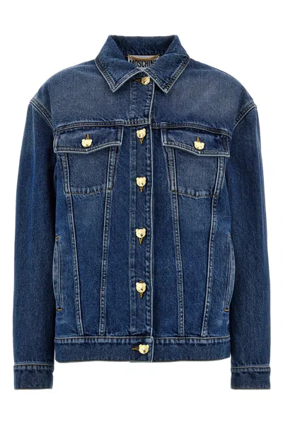 MOSCHINO MOSCHINO 'TEDDY' BUTTON JACKET