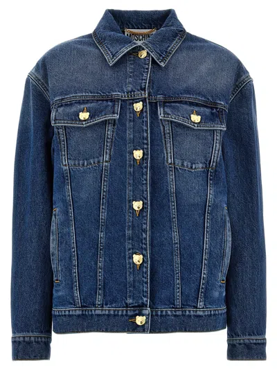 MOSCHINO TEDDY BUTTON JACKET