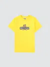 Moschino Kids'  Teddy Cotton T-shirt In Yellow