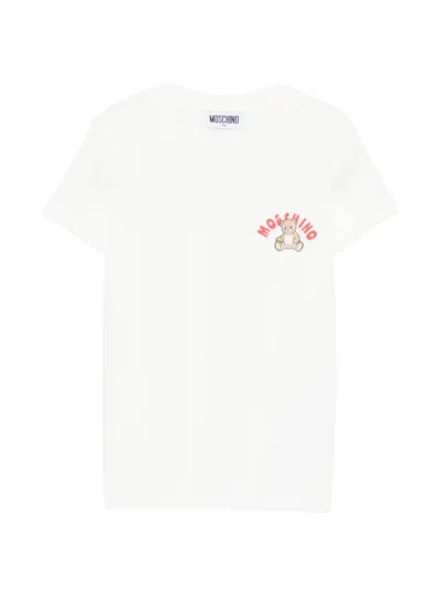 Moschino Kids' Teddy-graphic T-shirt In Multi
