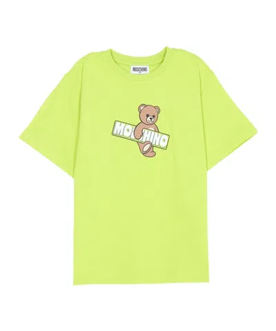Moschino Teddy Graphic T-shirt In Green