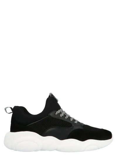 MOSCHINO TEDDY LACE-UP SNEAKERS