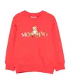 Moschino Teddy-logo Sweatshirt In Orange