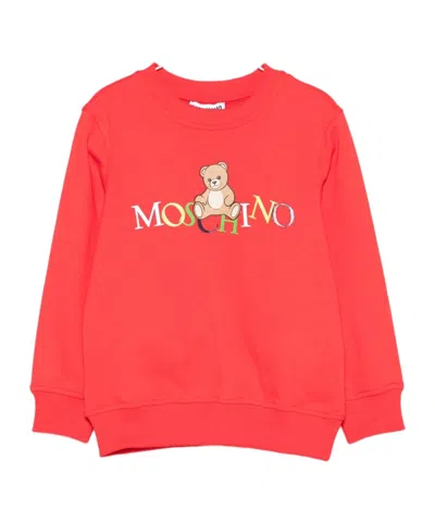 MOSCHINO TEDDY-LOGO SWEATSHIRT