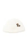 Moschino Teddy-motif Hat In Brown
