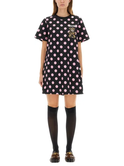 MOSCHINO MOSCHINO "TEDDY POLKA DOTS" DRESS