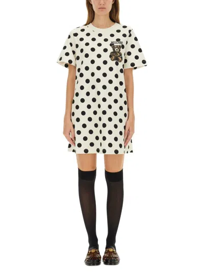 MOSCHINO MOSCHINO "TEDDY POLKA DOTS" DRESS