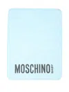 Moschino Teddy-print Changing Bag In Blue