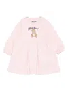 Moschino Baby Girls Teddy Bear Sweater Dress In Pink
