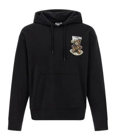 MOSCHINO TEDDY-PRINT HOODIE