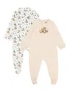 Moschino Teddy-print Pajamas (set Of Two) In Multi
