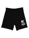 Moschino Cotton Pants In Black