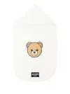 Moschino Teddy-print Sleep Bag In White