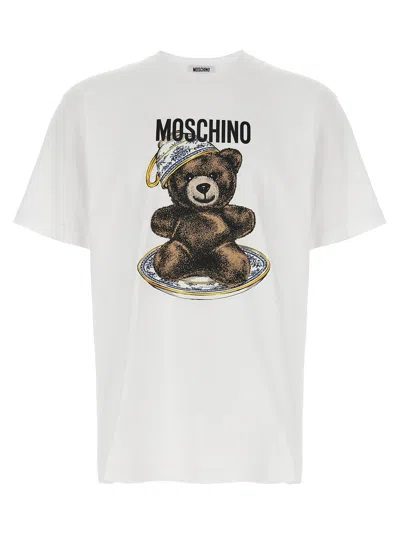 Moschino Teddy Bear T-shirt In White