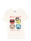 Moschino Teddy-print T-shirt In White