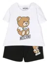 Moschino Teddy-print T-shirt Tracksuit In Blue