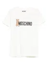 Moschino Teddy-print T-shirt In White